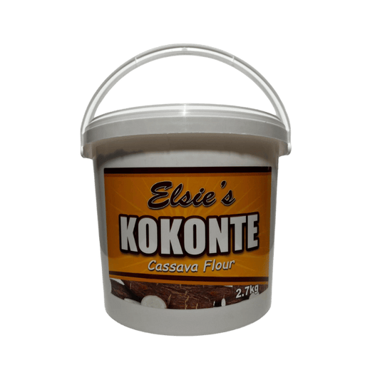 Kokonte Bucket - Authentic African Cassava Flour